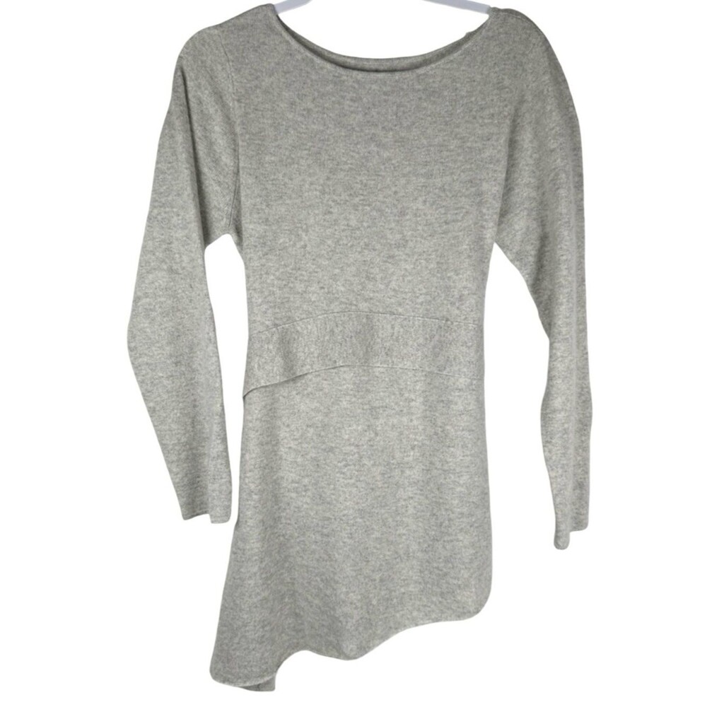 InCashmere 100% Cashmere Classic Crewneck tunic Sweater Women's large